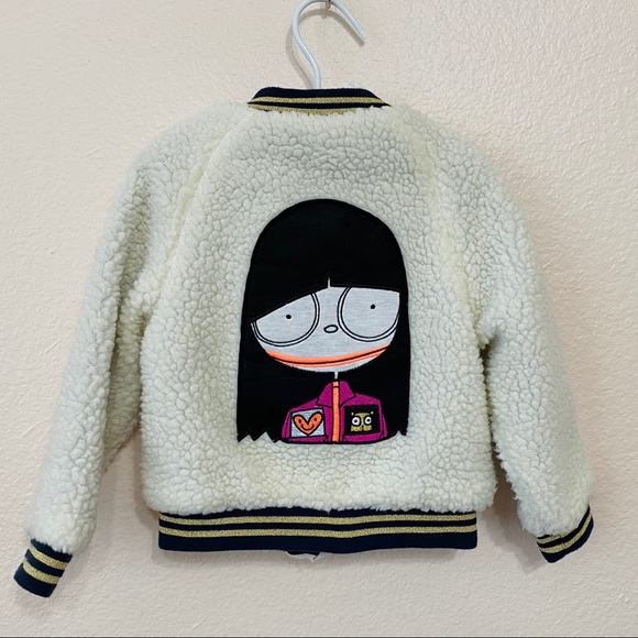 SOLD. The Marc Jacobs Kids Embroidered Bomber Jacket - Picture 3 of 8